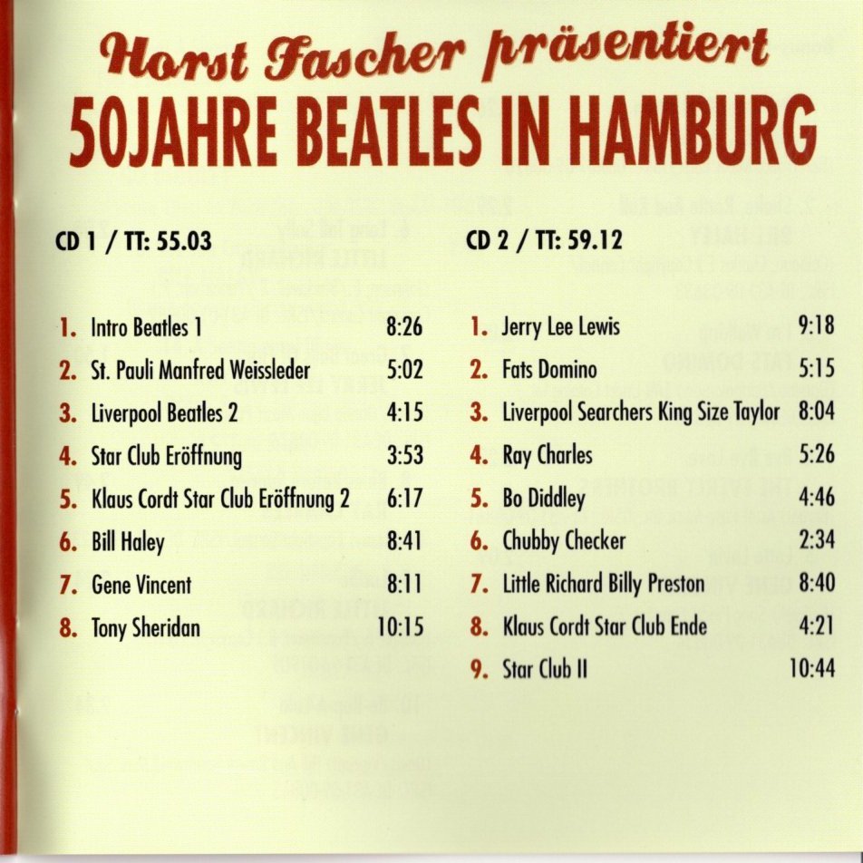 3CD【50 JAHRE BEATLES IN HAMBURG（EU 2010年製）】Beatles ビートルズ_画像8