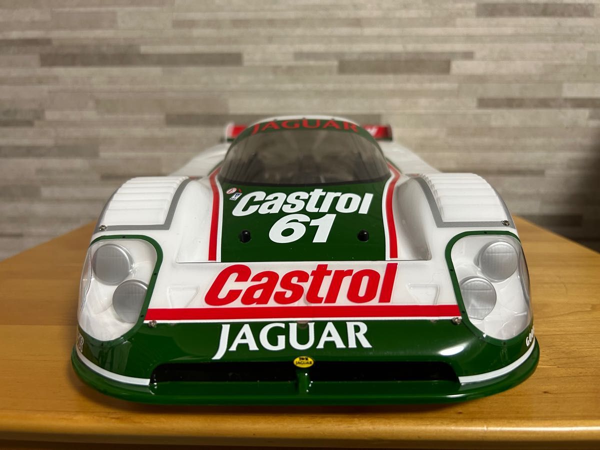 タミヤ ジャガー XJR-12 デイトナ仕様 ボディ + Cカーシャーシ タミヤ ジャガー XJR-12 デイトナ仕様 ボディ + Cカーシャーシ
