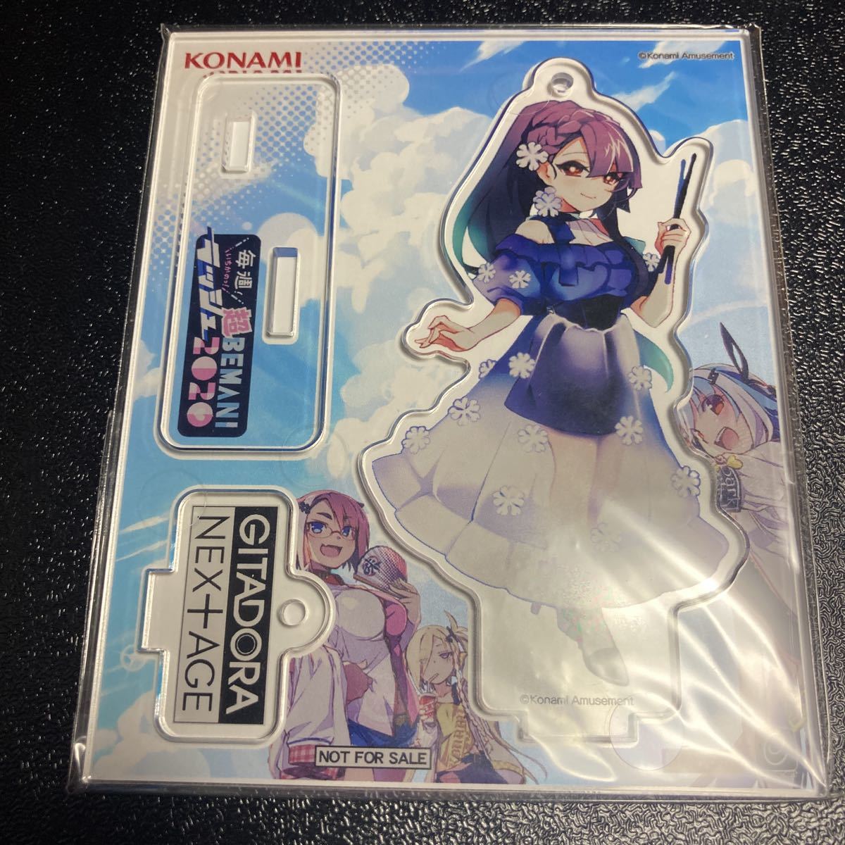 毎週いちかの超BEMANI ラッシュ2020アクリルスタンド　アクリルフィギュア　ギタドラ　GITADORA 非売品　KONAMI_画像1