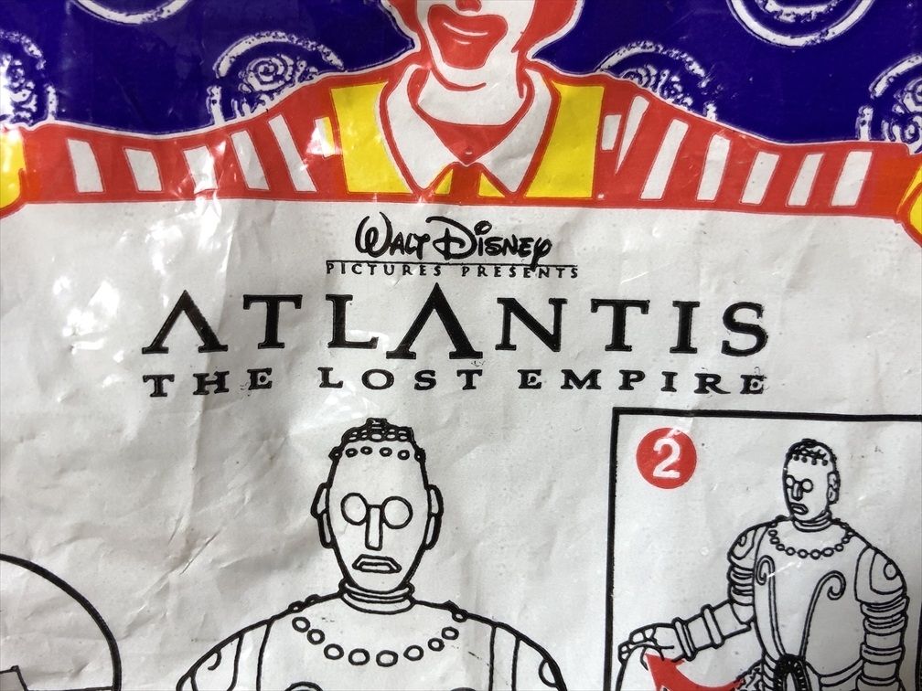【ハッピーセット　１６２】McDonald's　Atlantis　アトランチス　Stone Giant　2001年_画像3