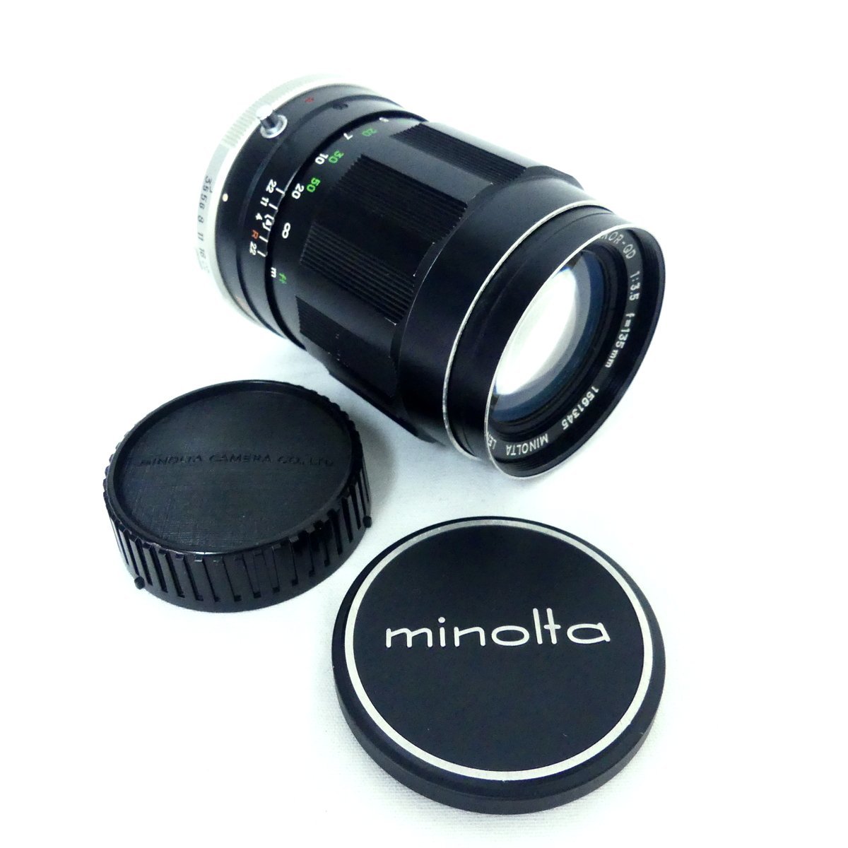 minolta ミノルタ MC TELE ROKKOR-QD 135mm F3.5 カメラレンズ USED /2303C_画像1