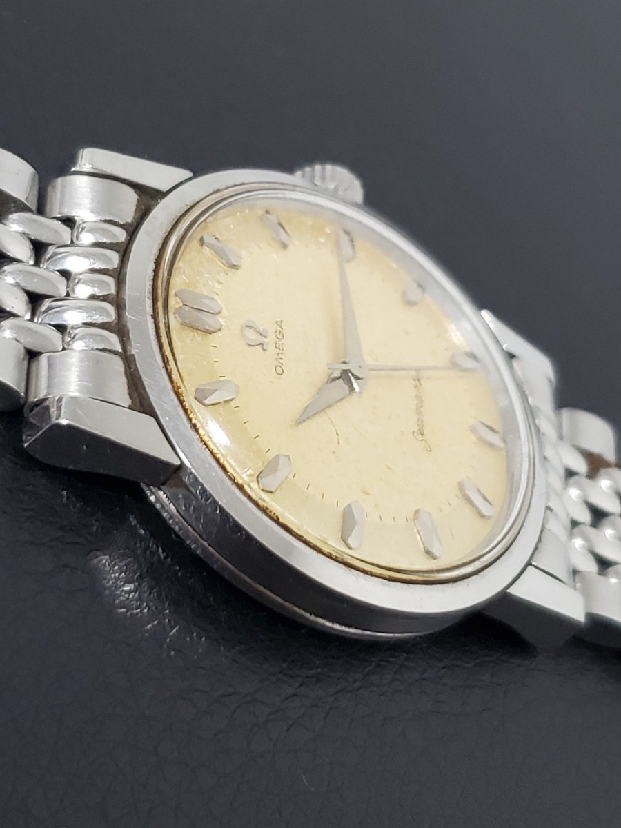 1円〜 OMEGA オメガシーマスター メンズ腕時計 手巻き ヴィンテージの画像9