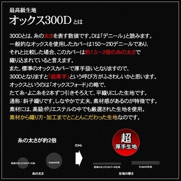 タイヤカバー 収納カバー Lサイズ 自動車 タイヤ ホイール まとめて4本 高級生地_画像5