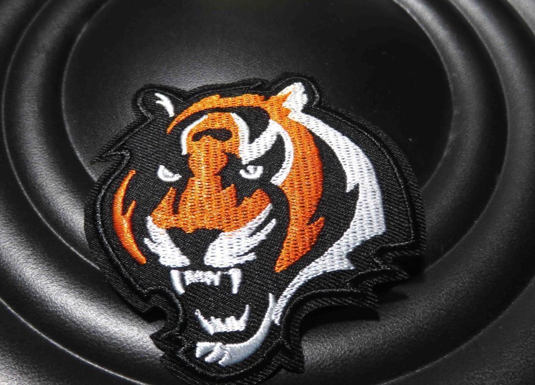  orange black Tiger head * new goods NFLsinsinati* Ben garuzCincinnati Bengals embroidery badge * America * american football American football 