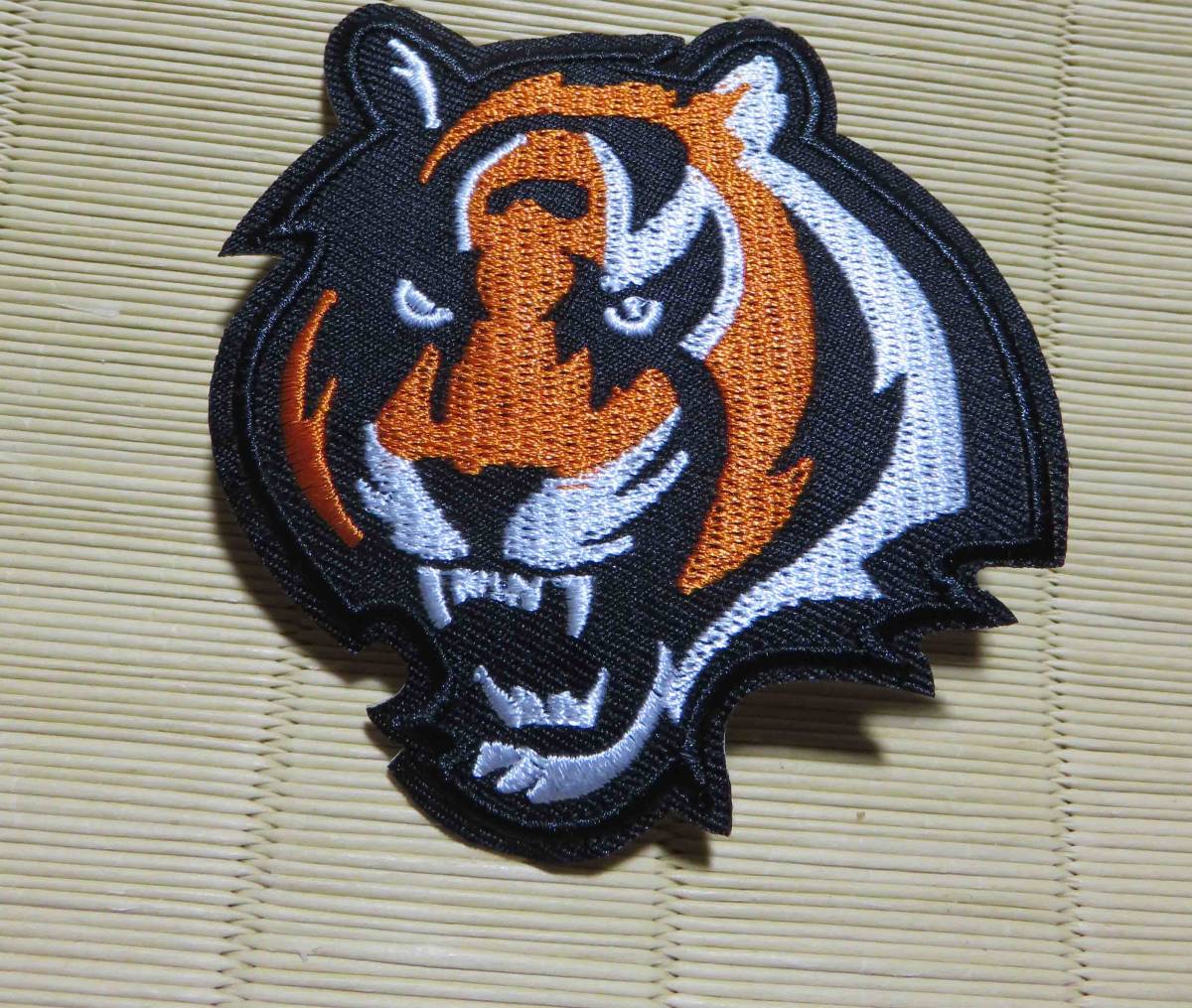 橙黒　タイガーヘッド◆新品NFL シンシナティ・ベンガルズCincinnati Bengals刺繍ワッペン ◆アメリカ ◎アメフト アメリカンフットボール_画像5