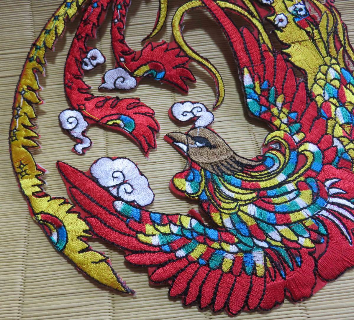 大型 色彩鳳凰 羽円型 激渋 鳳凰『匠豪華』レトロデザイン 大型 色彩鳳凰 羽円型 激渋 鳳凰『匠豪華』レトロデザイン