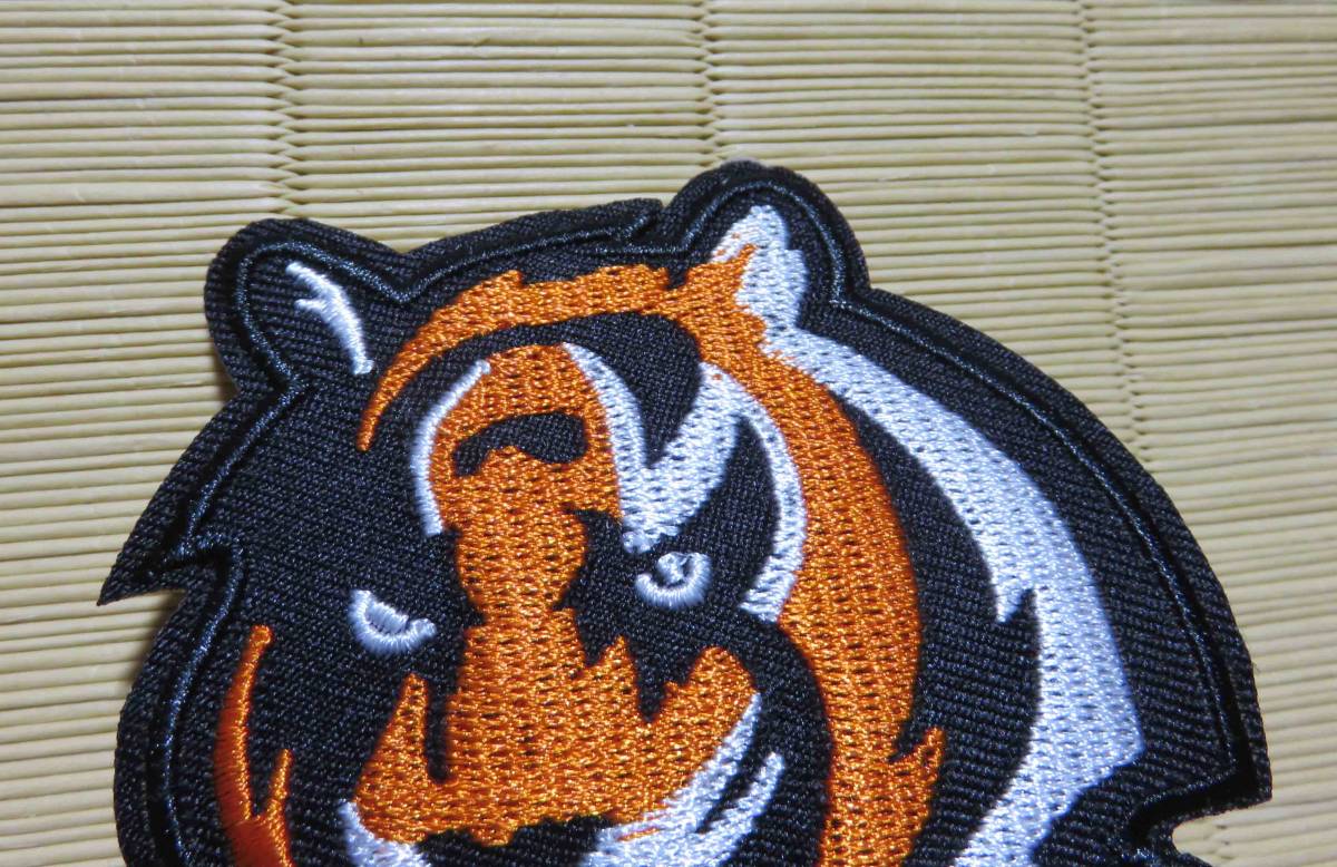  orange black Tiger head * new goods NFLsinsinati* Ben garuzCincinnati Bengals embroidery badge * America * american football American football 