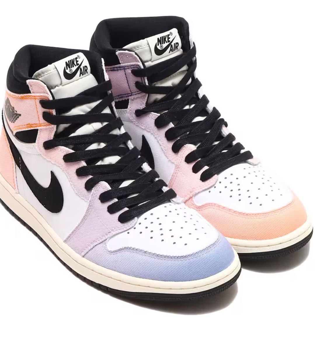 NIKE JORDAN BRAND AIR JORDAN 1 RETRO HI OG CRAFT VIVID ORANGE/BLACK-ICED LILAC-TRUE BLUE 23SP-I size 28.0cm 新品未使用品_画像2