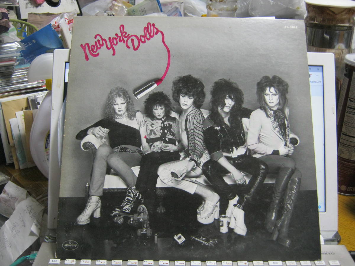 NEW YORK DOLLS / ニュー・ヨーク・ドールス 国内LP テストプレス ジョニーサンダーズ JOHNNY THUNDERS DAVID JO HANSEN TODD RUNDGREN_画像1