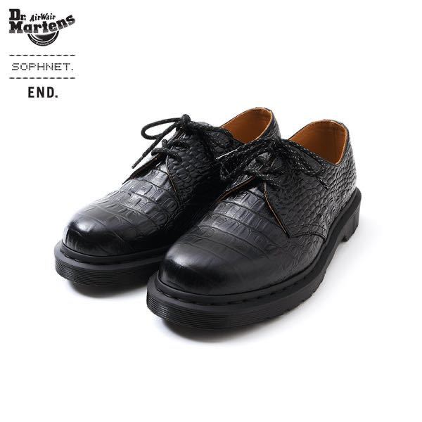 SOPHNET. ×END. ×Dr.Martens 1461 ドクターマーチン　ソフ エンド クロコ_画像1