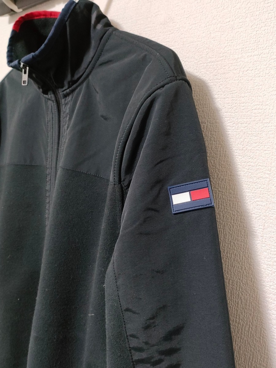 ☆【TOMMY HILFIGER】ブルゾン☆異素材☆Mサイズ☆メンズ☆USED【182】_画像6