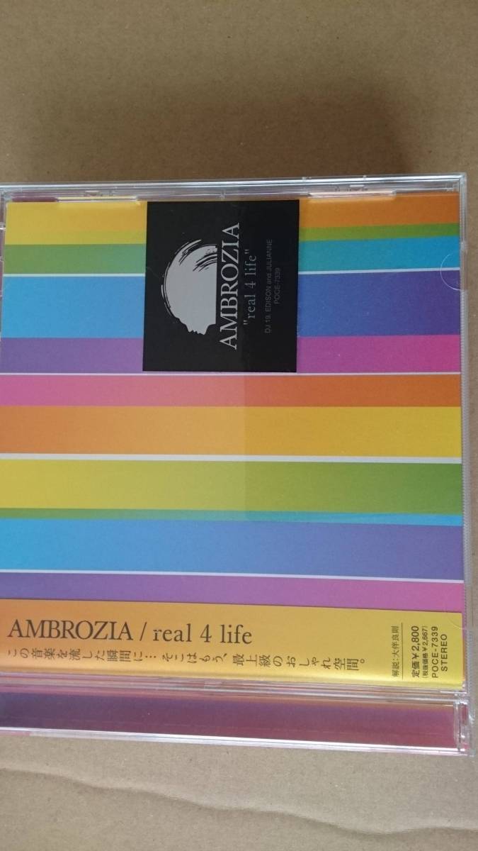 AMBROZIA【REAL 4 LIFE】超美品 CP/CDHYR_画像1