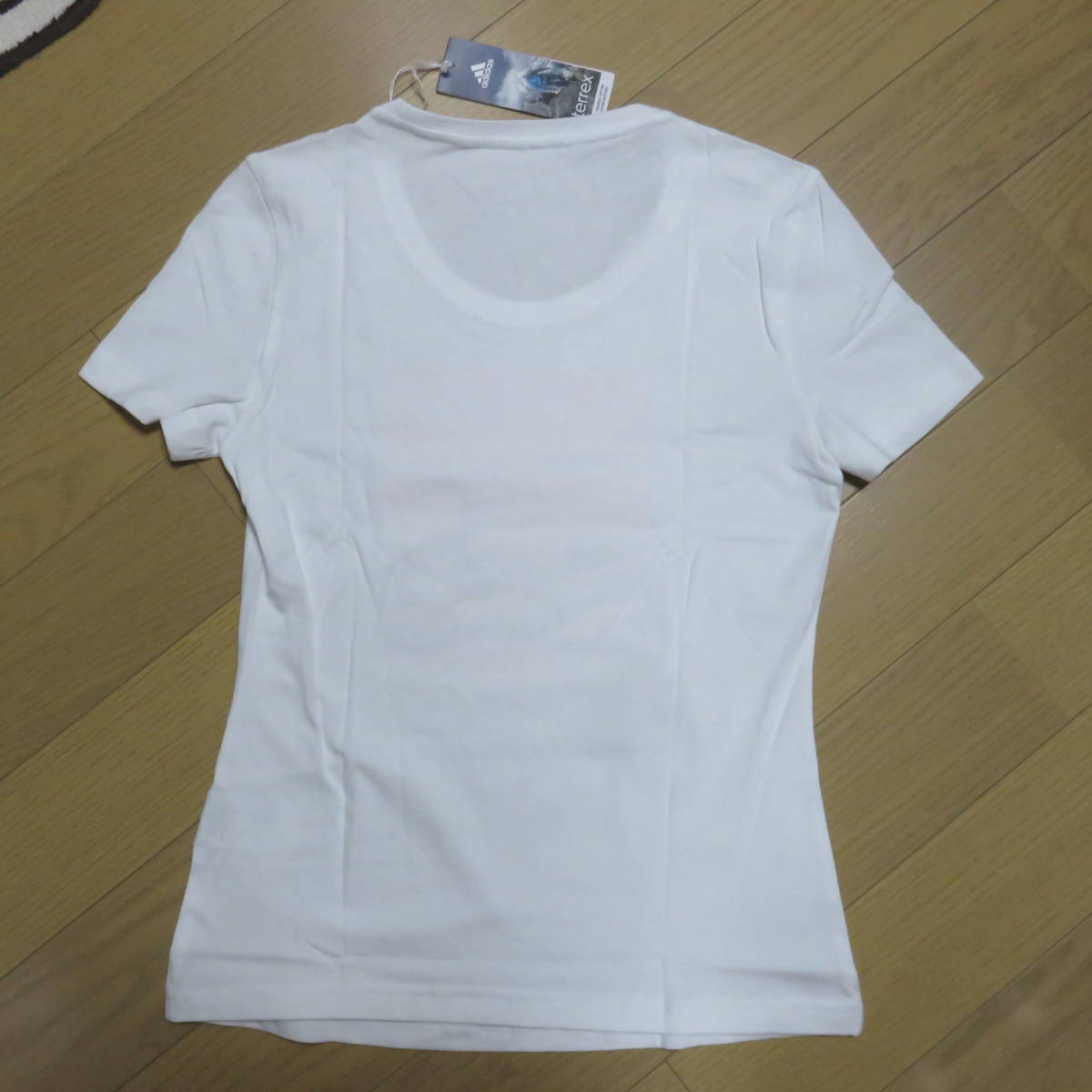 adidas terrex レディス半袖Tシャツ M WH　新品 ☆決算セール☆_画像3