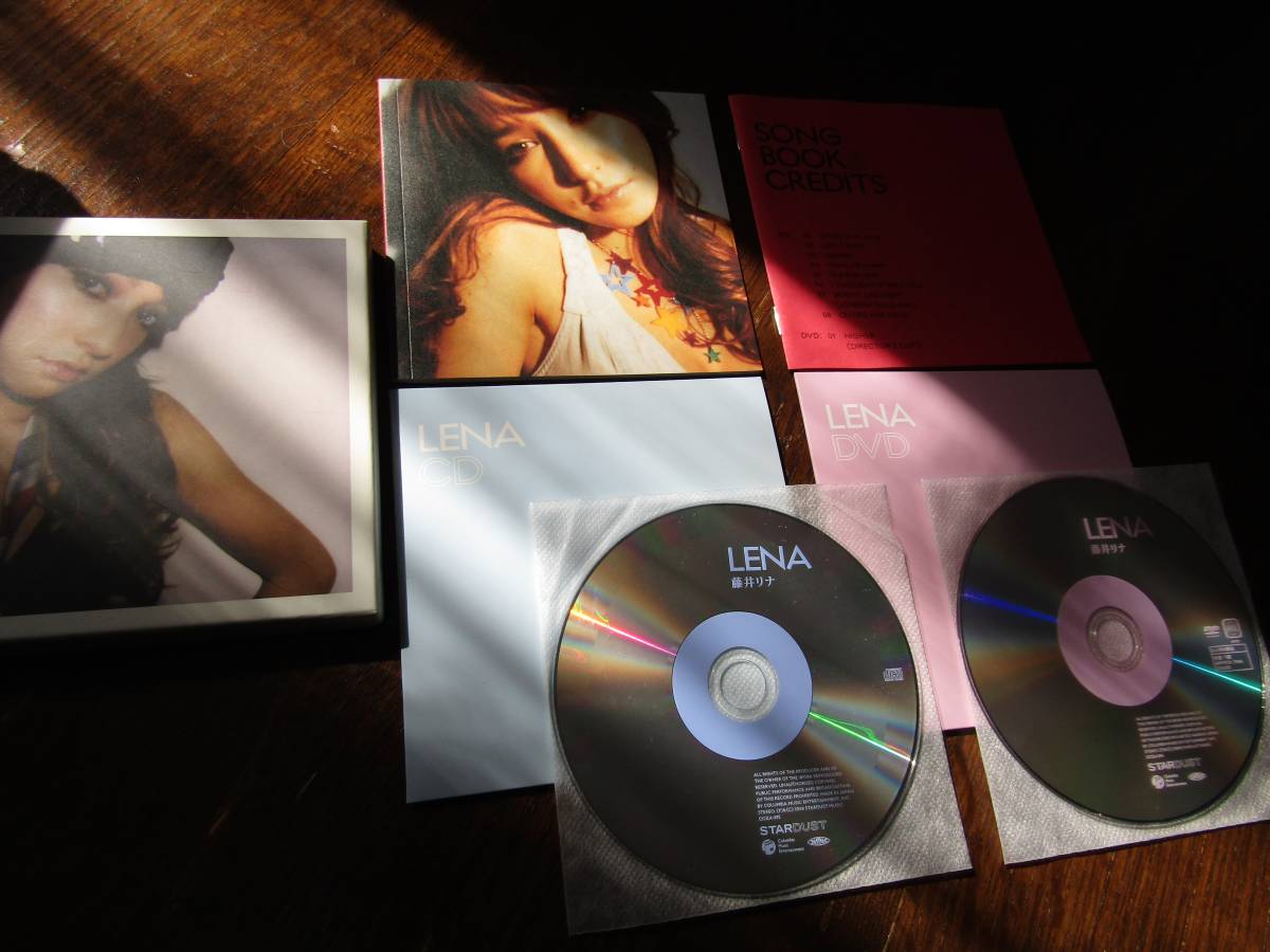 藤井リナ 「LENA」CD＋DVD ブックレット付き_画像2