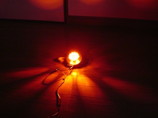 ◆ 激眩 LEDマーカー球 オレンジ 1セット(2個) 高輝度LED 25.000mcd 18発使用 24V用　送料無料 ◇_特注の超高輝度25.000mcdのLEDを18発使用。