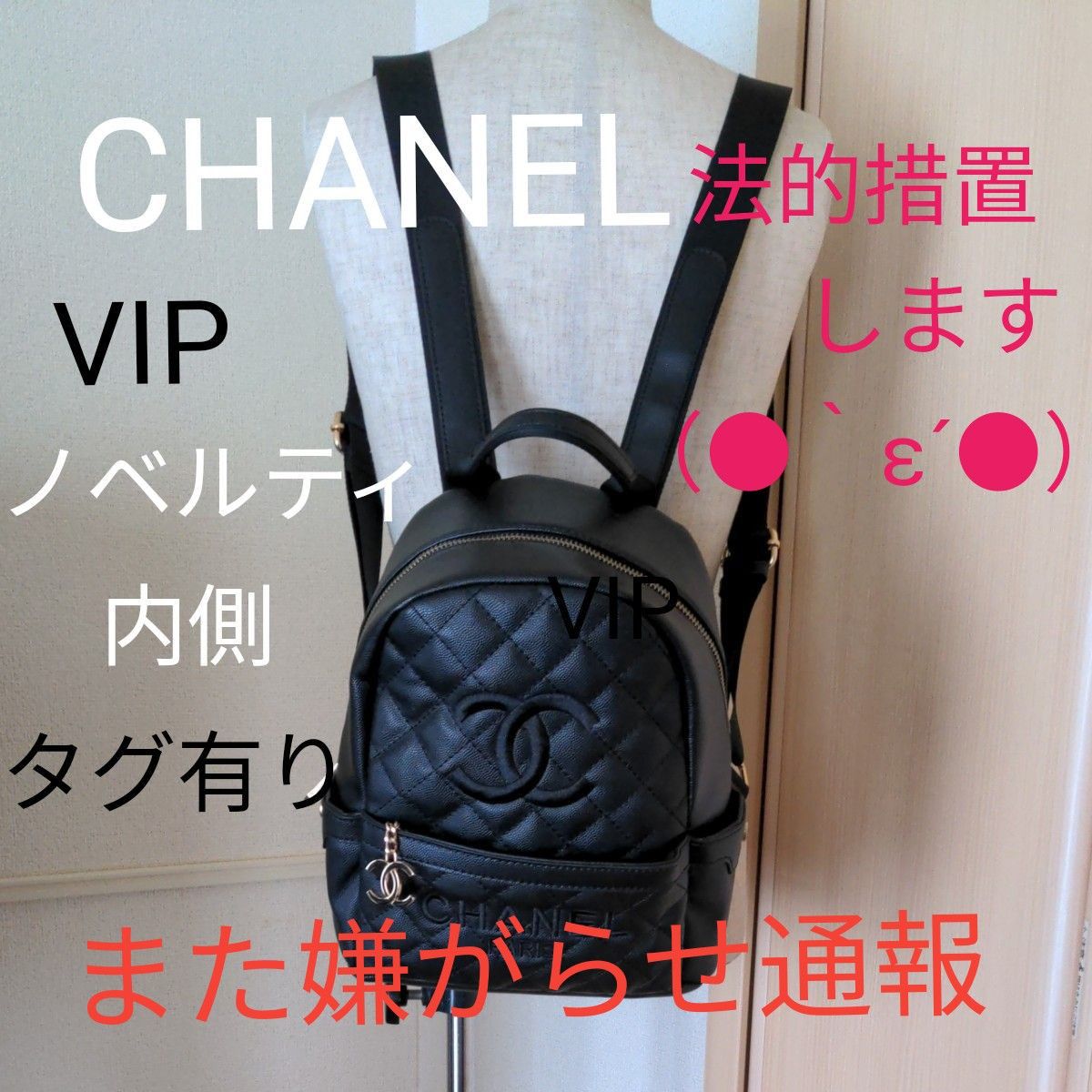 CHANEL シャネル ノベルティリュック 商品説明 更新 一読ください 今