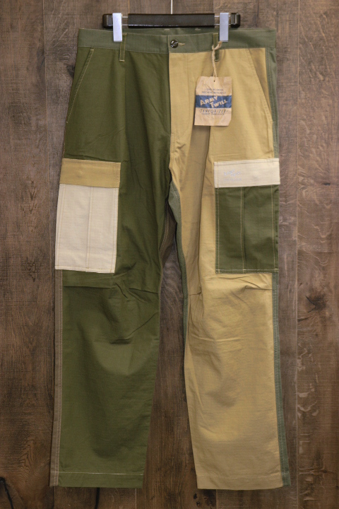 未使用 ARMY TWILL (アーミーツイル) Army Pants / クレイジーパターン ミリタリー カーゴパンツ / M～Lサイズ