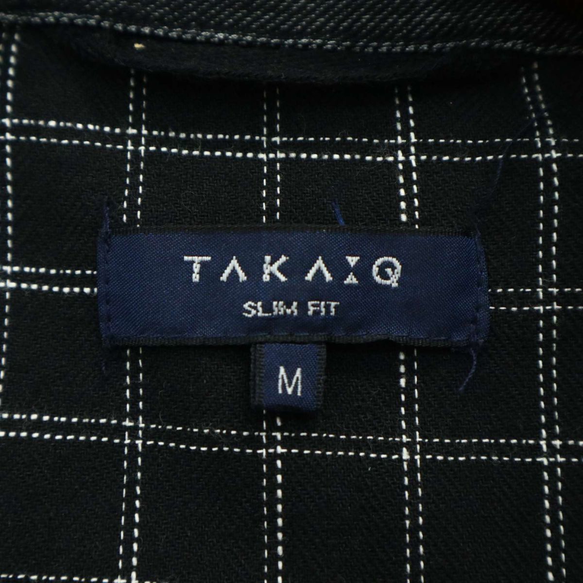 TAKA:Q タカキュー 通年 ストレッチ☆ アンコン テーラード ジャケット メンズ グレー ビジカジ A3T01875_3#O  JChere雅虎拍卖代购
