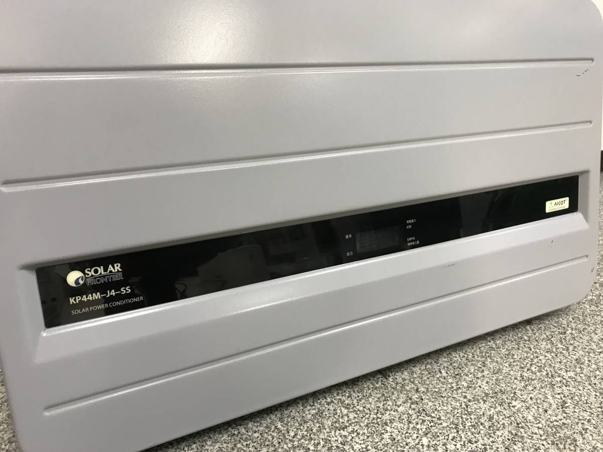 Yahoo!オークション - ID2199 ソーラーフロンティア KP44M-J4-SS Yahoo!オークション - ID2199 ソーラーフロンティア KP44M-J4-SS