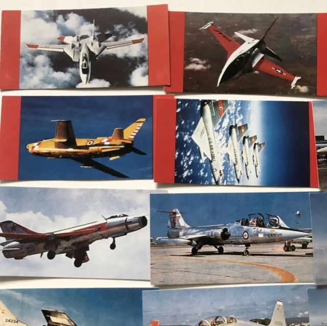 昭和　レトロ　アメリカ　戦闘機　ミリタリー　カード　詳細不明_画像2
