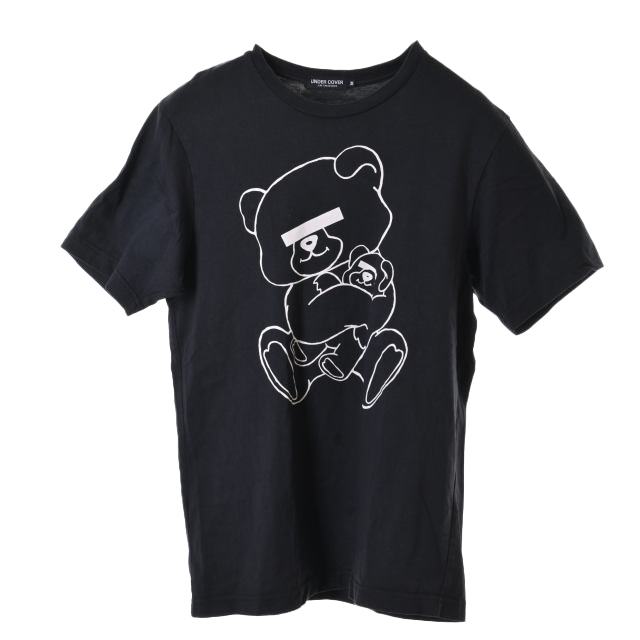 UNDERCOVER Bear принт футболка M черный undercover KL4CHA2Q84