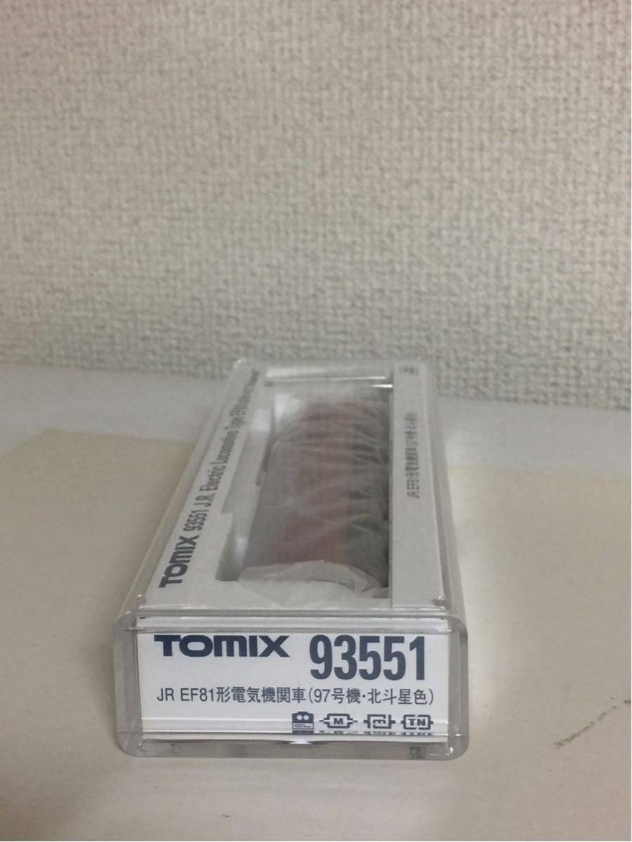 新品未開封 TOMIX 品番93551 JR EF81形電気機関車（97号機・北斗星色）_画像1