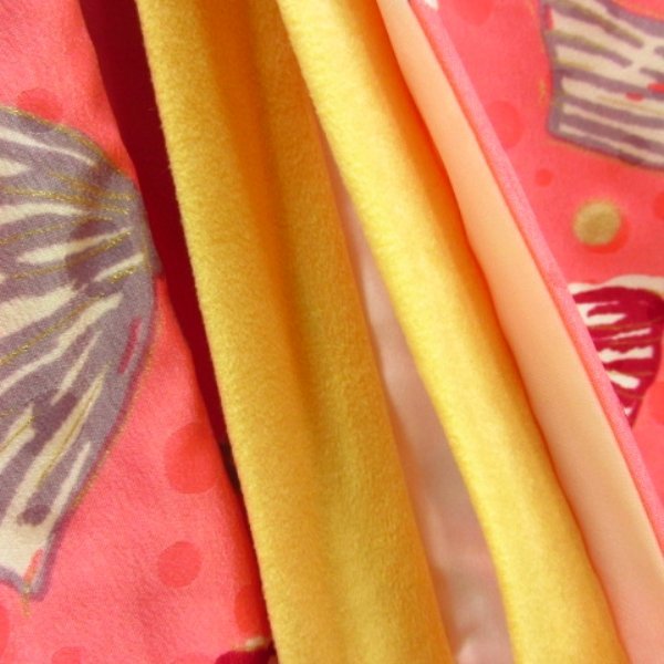  кимоно 10 1 иен замечательная вещь!!.. ребенок кимоно [hakka kids] "Семь, пять, три" для девочки 3 лет для лента полька-дот . ткань комплект . длина 96cm.41cm [ включение в покупку возможно ] *****