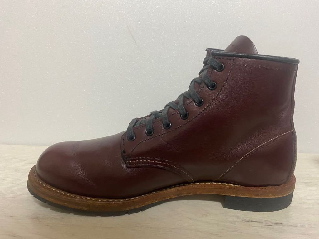 ★02/15製造年★美品★良品★REDWING レッドウィング ベックマン9011★US8.5D(26.5〜27.0) BECKMAN ブラックチェリー ブーツ 9411_画像5