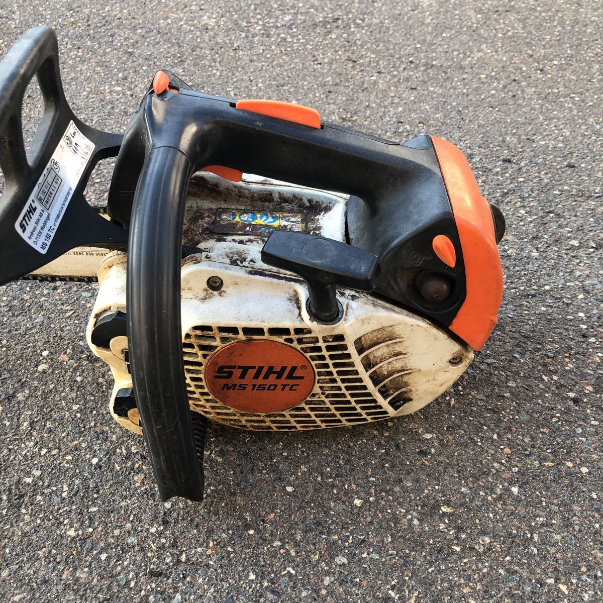 Yahoo!オークション - STIHL スチール エンジンチェーンソー MS150TC Yahoo!オークション - STIHL スチール エンジンチェーンソー MS150TC