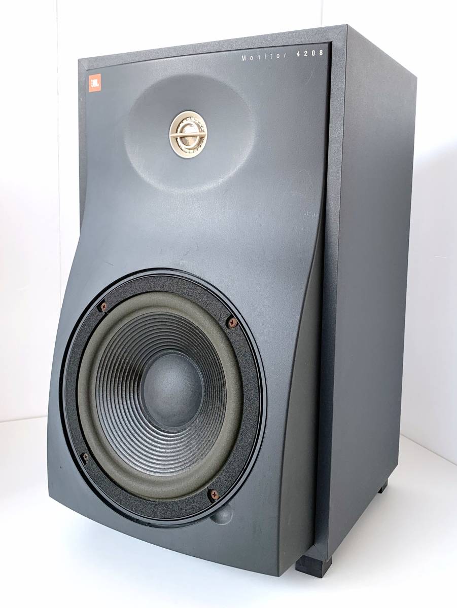 ★美品 JBL スピーカー Monitor 4208 ペア STUDIO MONITORS コンソールトップモニター 取扱説明書付きの画像7