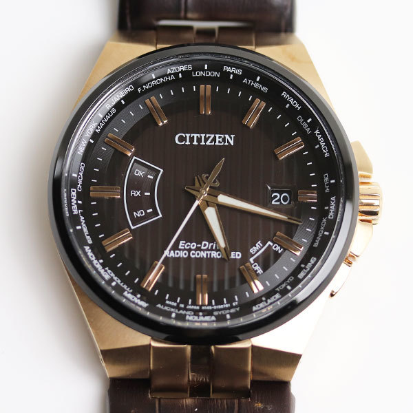 CITIZEN シチズン シチズンコレクション 電波 腕時計 ソーラー CB0164-17E/H145-S116651 メンズ 中古