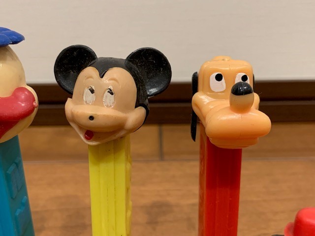 オールド ペッツ PEZ ヴィンテージ 6品まとめて ジャンク品 1960年～1970年代 Derby ミッキー ダックwithフラワー 他 ★10円スタート★ _画像3