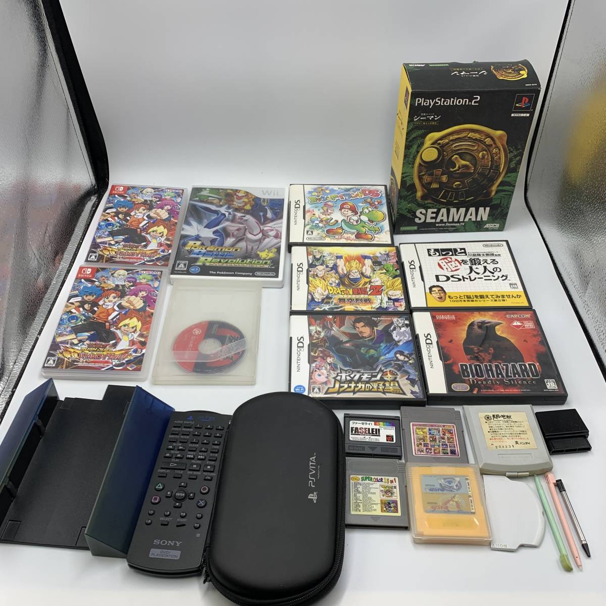 Nintendo Switch Wii DS ゲームボーイ ゲームキューブ Sony PS2 ソフト
