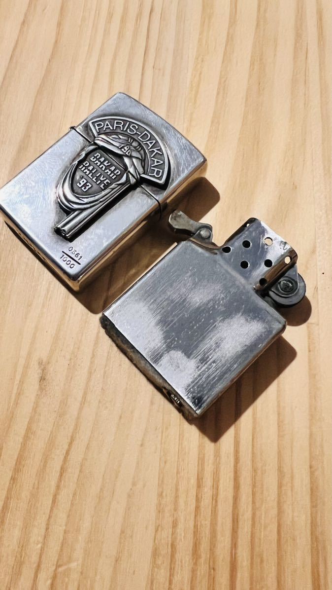 ZIPPO オイルライター ジッポライター PARIS DAKAR RALLYE 93 パリ