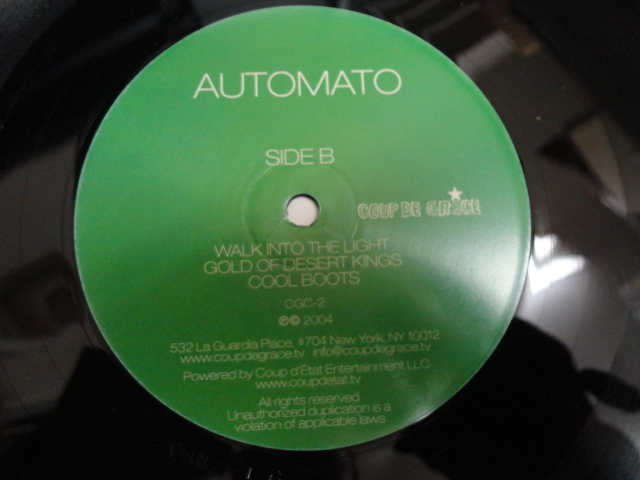 Automato オリジナル原盤 2枚組 LP レア HIPHOP DFA - JAMES MURPHY & TIM GOLDSWORTHY 視聴_画像6