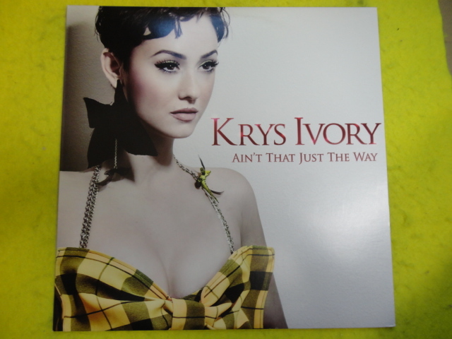 Krys Ivory - Ain't That Just The Way オリジナル原盤 12 キャッチーR&B LUTRICIA MCNEALカバー 視聴_画像1