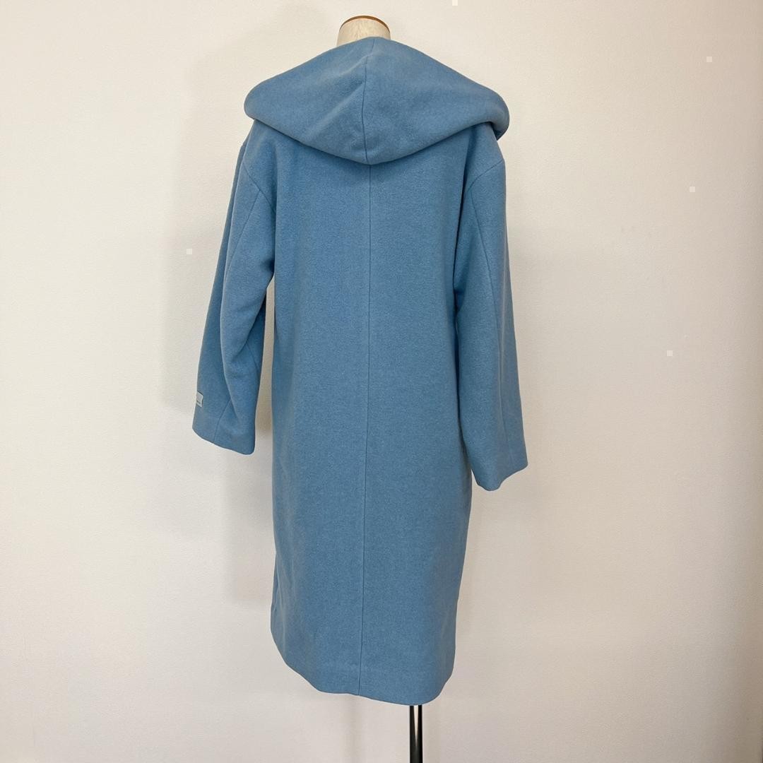 新品 アウター XSサイズ レディース ロングコート フード タグ付き