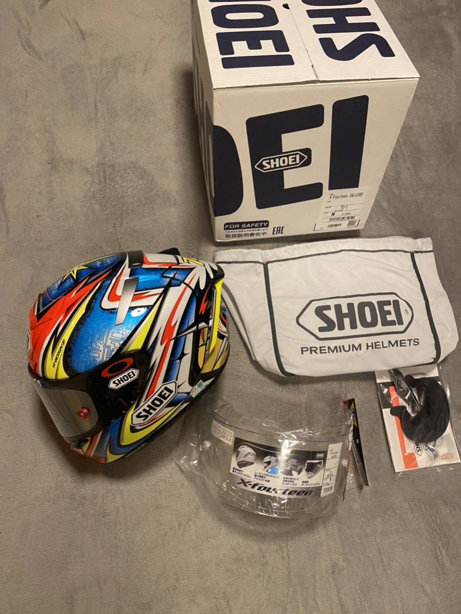 SHOEI X-14 加藤大治郎モデル Mサイズ smcint.com