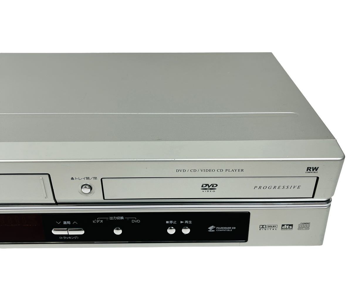 テレビ/映像機器 その他 整備品 SHARP シャープ VHS ビデオ一体型 DVDプレーヤー DV-GH700