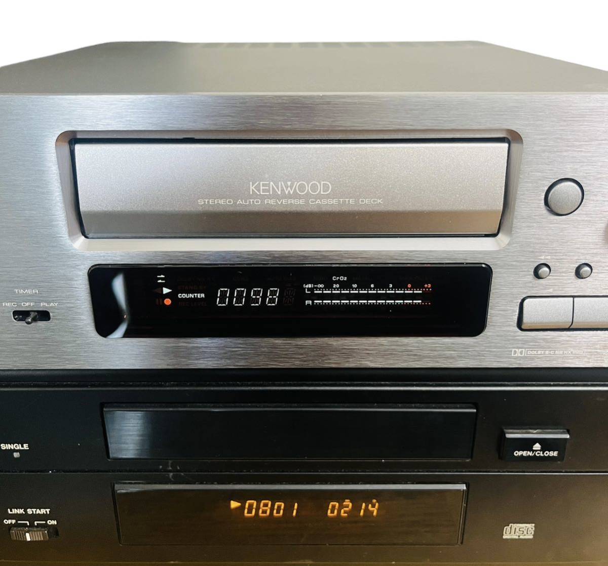 整備品 KENWOOD ケンウッド K'sシリーズ ドルビーB/C搭載 整備品 KENWOOD ケンウッド K'sシリーズ ドルビーB/C搭載