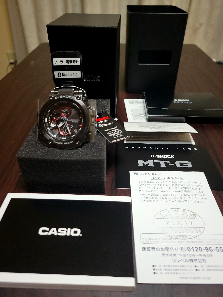 未使用! CASIO G-SHOCK MTG-B1000B-1JAF | www.bauen.com.ar