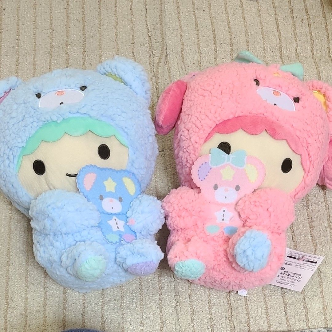 リトルツインスターズ パフポフ着ぐるみBIGぬいぐるみ キキララ リトルツインスターズ パフポフ着ぐるみBIGぬいぐるみ キキララ
