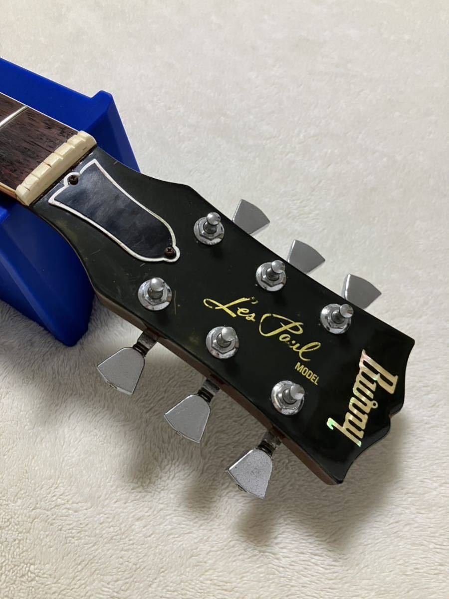 Yahoo!オークション - 希少 Burny FLG-70BS Les Paul MODEL 70 Yahoo!オークション - 希少 Burny FLG-70BS Les Paul MODEL 70