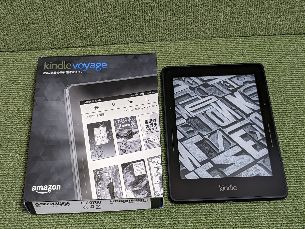 Amazon Amazon Kindle Voyage no. 7 generation 4GB E-reader advertisement none 