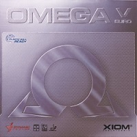 [卓球]OMEGA Ⅴ EURO(オメガ５ヨーロ) 赤・2.0 XIOM(エクシオン)　新品・未開封