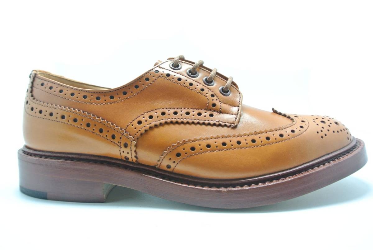 トリッカーズTricker's□Bourton□レザーソール□Acorn アコン UK7.5