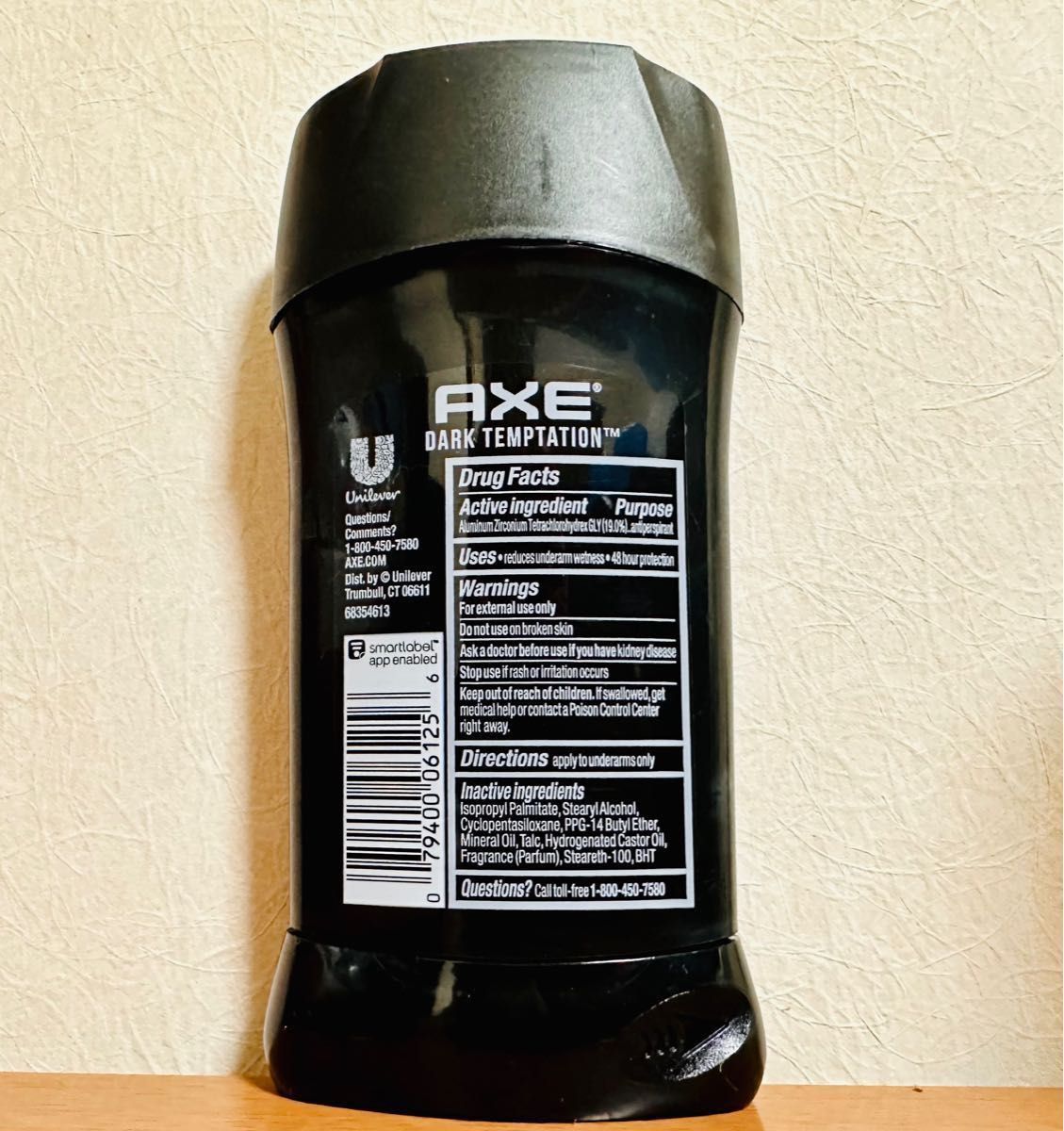 【76gx6本】AXE ダーク テンプテーション デオドラントスティック 制汗剤