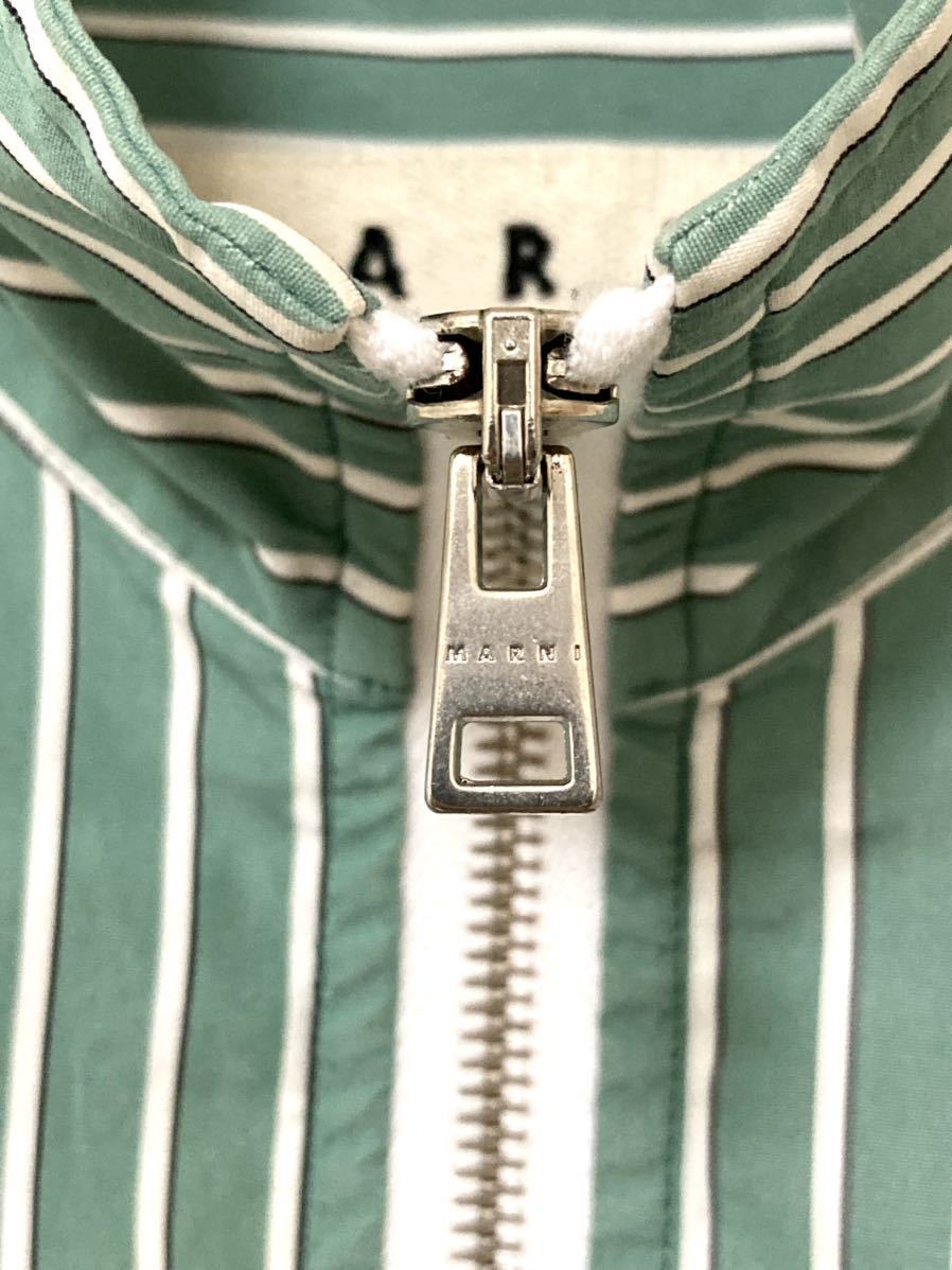 マルニ marni ハーフジップ リブ ストライプ シャツ 長袖 メンズ マルニ marni ハーフジップ リブ ストライプ シャツ 長袖 メンズ