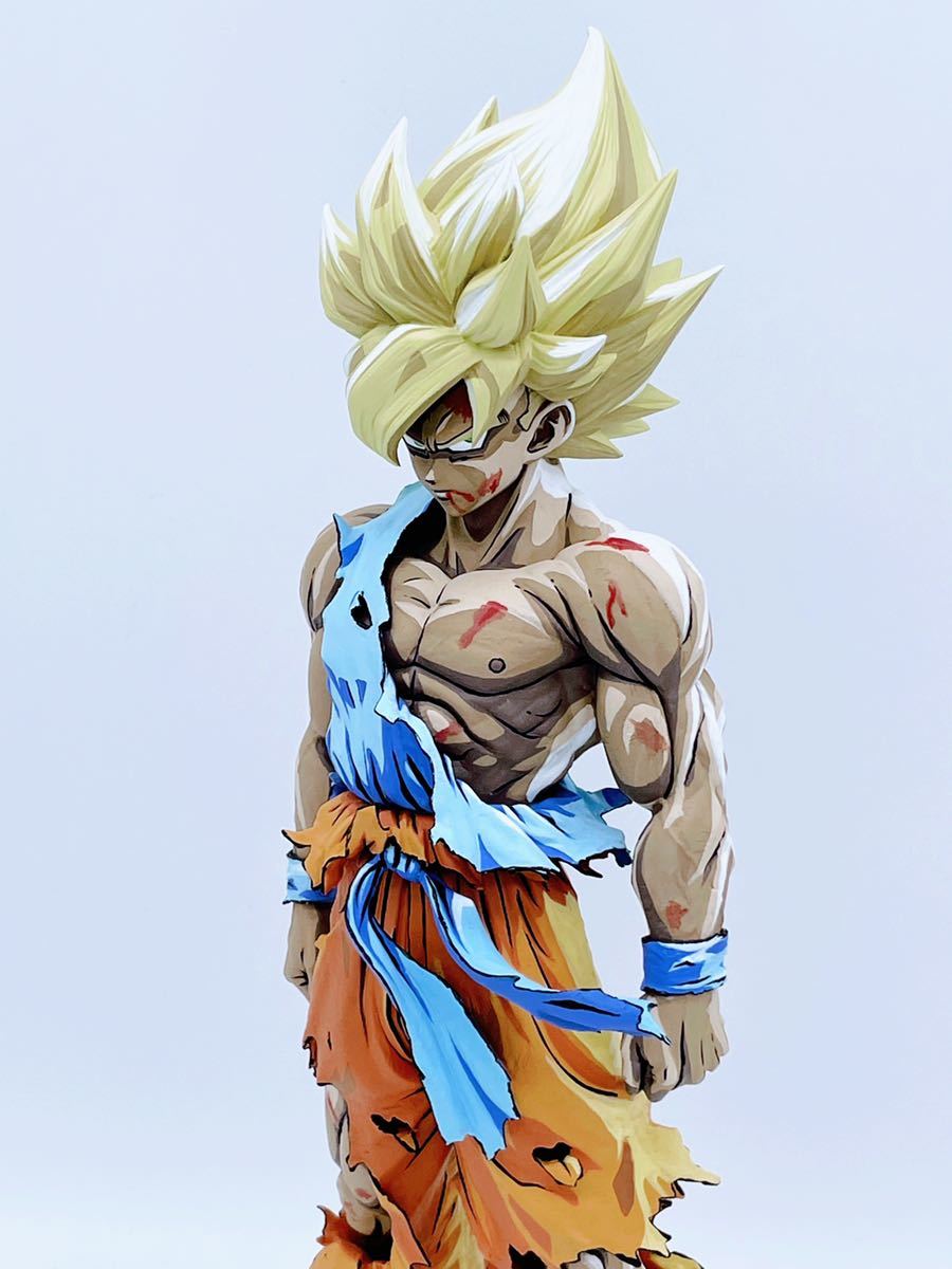 ドラゴンボール フィギュア リペイント SMSP孫悟空 原作漫画風(孫悟空