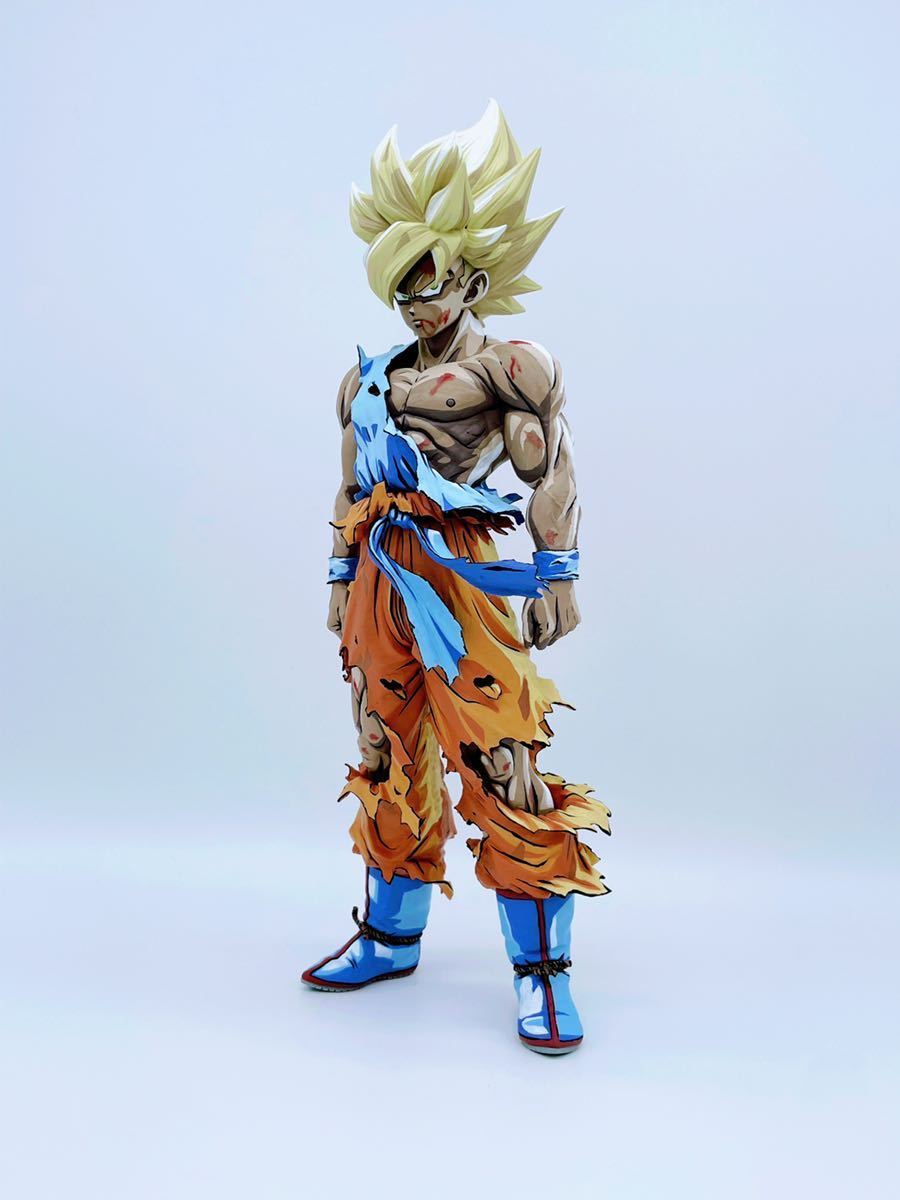 ドラゴンボール フィギュア リペイント SMSP孫悟空 原作漫画風(孫悟空